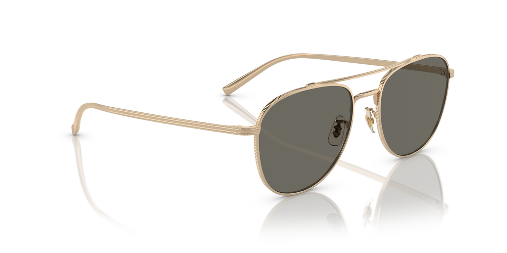 Oliver Peoples Rivetti con montatura Oro e lenti  Grigio - L'immagine 3