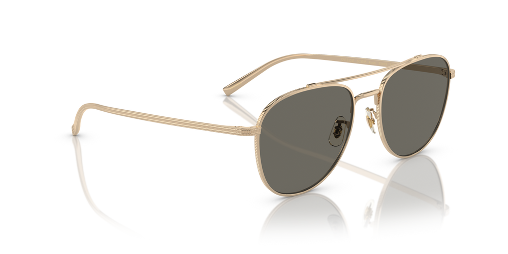 Oliver Peoples Rivetti avec une monture Or et des verres Gris - image 3