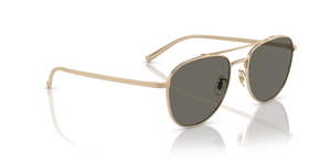 Oliver Peoples Rivetti avec une monture Or et des verres Gris - image 3