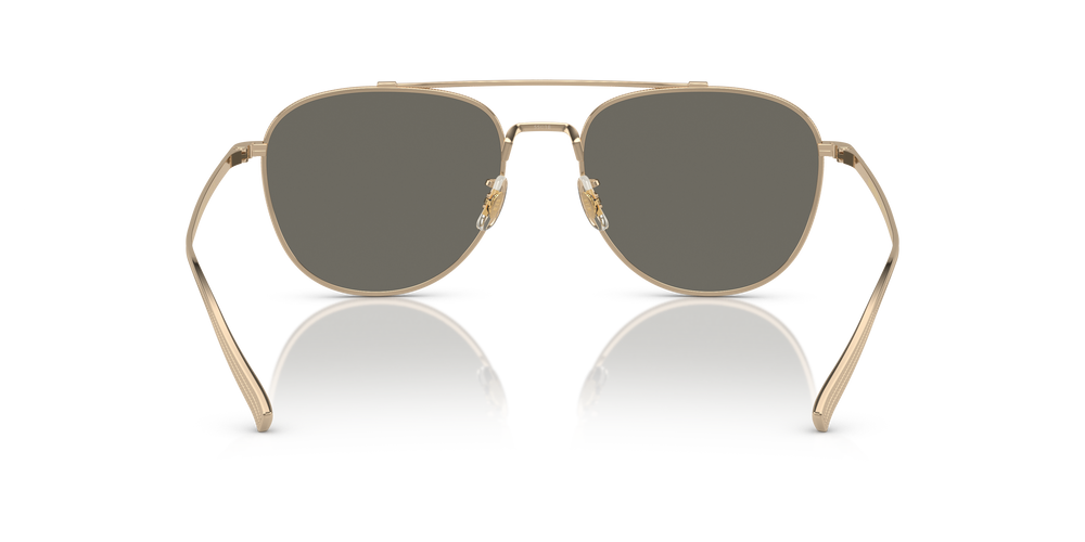 Oliver Peoples Rivetti con montatura Oro e lenti  Grigio - L'immagine 5