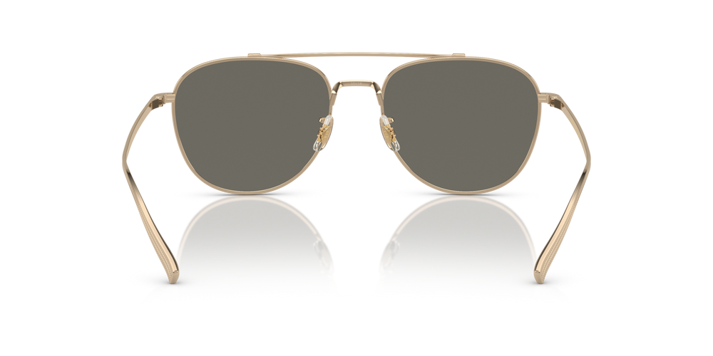 Oliver Peoples Rivetti avec une monture Or et des verres Gris - image 5
