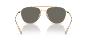 Oliver Peoples Rivetti avec une monture Or et des verres Gris - image 5