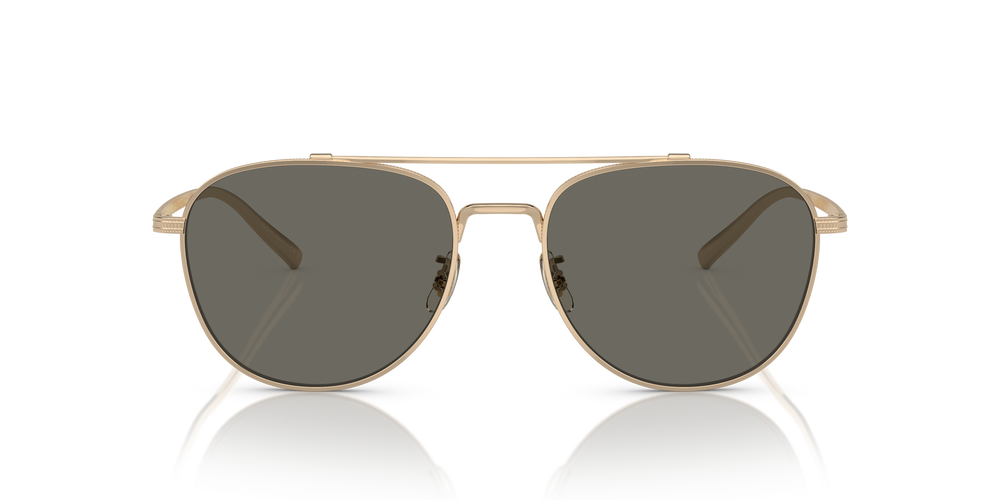 Oliver Peoples Rivetti con montatura Oro e lenti  Grigio - L'immagine 2