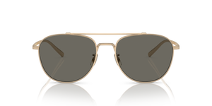 Oliver Peoples Rivetti con montatura Oro e lenti  Grigio - L'immagine 2