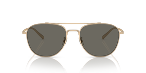 Oliver Peoples Rivetti avec une monture Or et des verres Gris - image 2