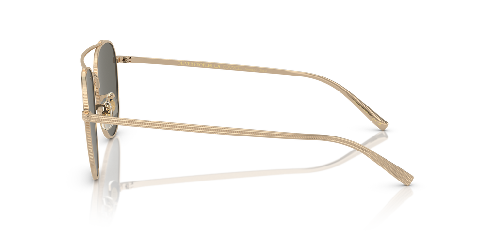 Oliver Peoples Rivetti con montatura Oro e lenti  Grigio - L'immagine 4