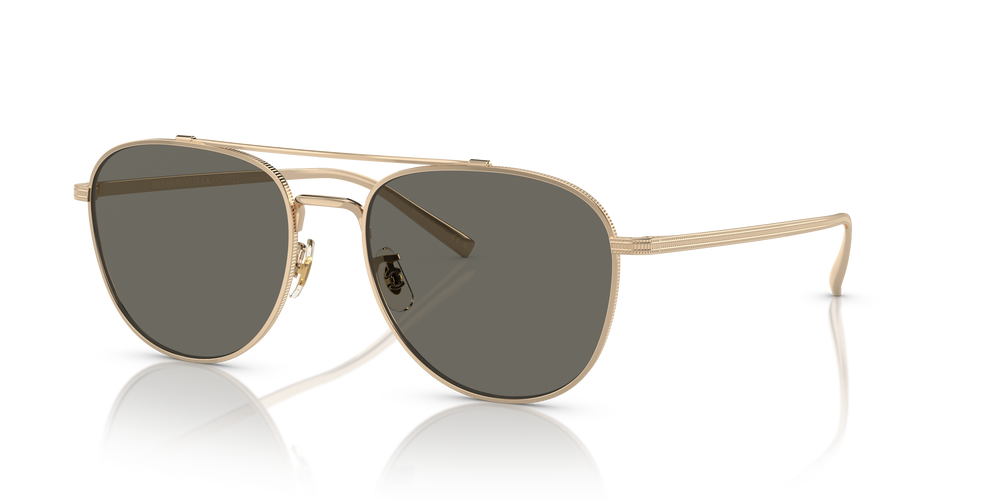 Oliver Peoples Rivetti con montatura Oro e lenti  Grigio - L'immagine 4