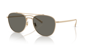 Oliver Peoples Rivetti avec une monture Or et des verres Gris - image 1