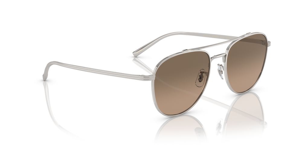Oliver Peoples Rivetti with Silver frame and Brown lenses - image 3