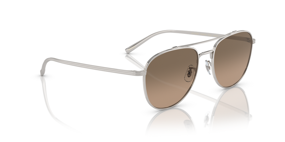 Oliver Peoples Rivetti with Silver frame and Brown lenses - image 3