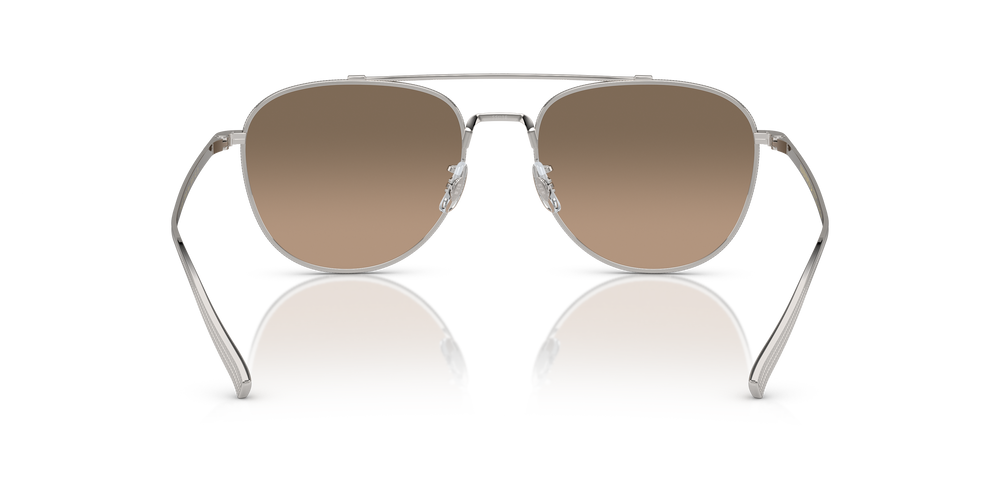 Oliver Peoples Rivetti with Silver frame and Brown lenses - Image 5