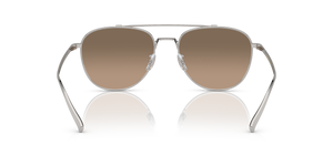 Oliver Peoples Rivetti with Silver frame and Brown lenses - Image 5
