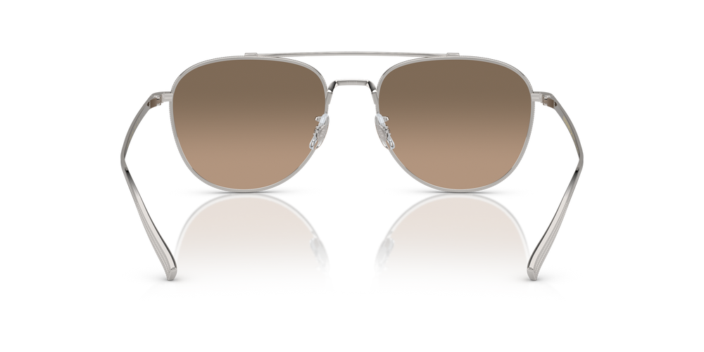 Oliver Peoples Rivetti with Silver frame and Brown lenses - image 5