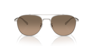 Oliver Peoples Rivetti with Silver frame and Brown lenses - image 2