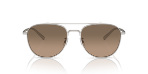 Oliver Peoples Rivetti with Silver frame and Brown lenses - Image 2