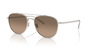 Oliver Peoples Rivetti with Silver frame and Brown lenses - image 1