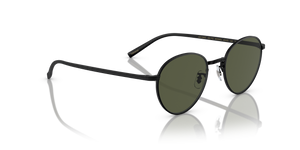 Oliver Peoples Rhydian with Matte Black frame and Green lenses - image 3
