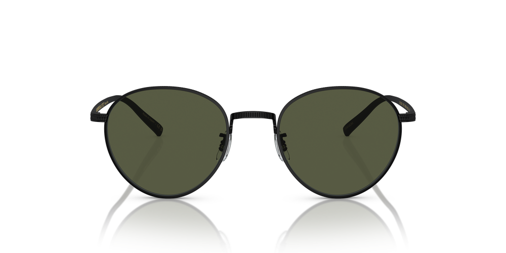 Oliver Peoples Rhydian with Matte Black frame and Green lenses - Image 2