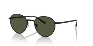 Oliver Peoples Rhydian with Matte Black frame and Green lenses - image 1