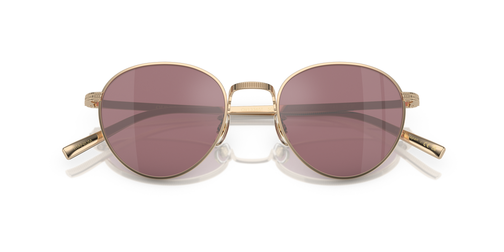 Oliver Peoples Rhydian with Gold frame and Violet lenses - Image 6