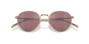 Oliver Peoples Rhydian with Gold frame and Violet lenses - Image 6