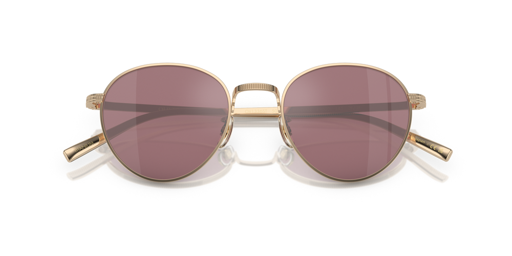Oliver Peoples Rhydian with Gold frame and Violet lenses - image 6