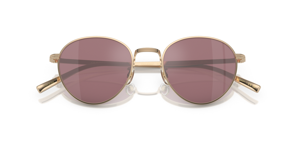 Oliver Peoples Rhydian con montura Oro y lentes Violeta - imagen 6