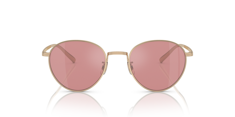 Oliver Peoples Rhydian with Gold frame and Violet lenses - image 2