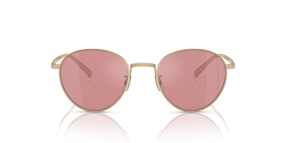 Oliver Peoples Rhydian with Gold frame and Violet lenses - Image 2