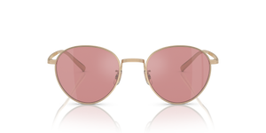 Oliver Peoples Rhydian with Gold frame and Violet lenses - Image 2
