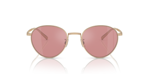 Oliver Peoples Rhydian con montura Oro y lentes Violeta - imagen 2