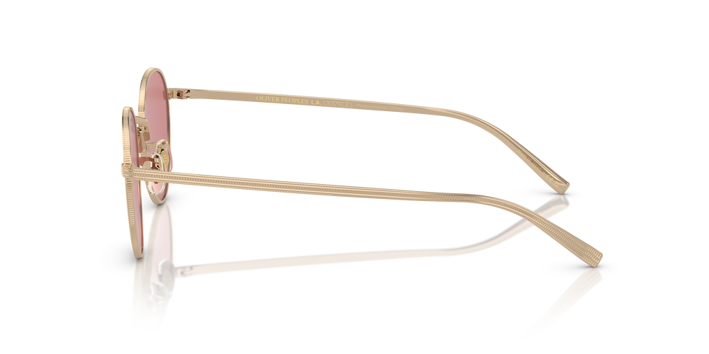 Oliver Peoples Rhydian with Gold frame and Violet lenses - Image 4