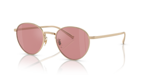 Oliver Peoples Rhydian with Gold frame and Violet lenses - Image 1