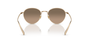 Oliver Peoples Rhydian con montura Oro y lentes Marrón - El 5