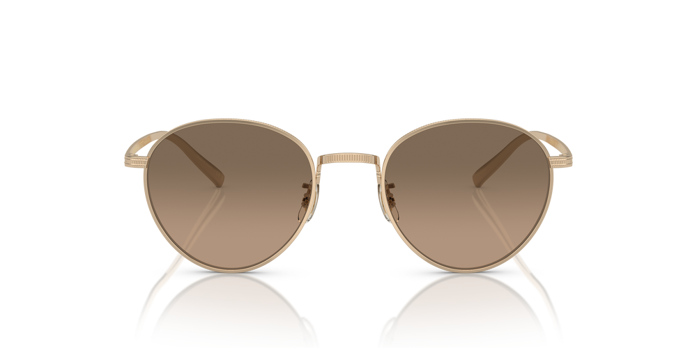 Oliver Peoples Rhydian con montura Oro y lentes Marrón - El 2