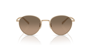 Oliver Peoples Rhydian con montura Oro y lentes Marrón - El 2