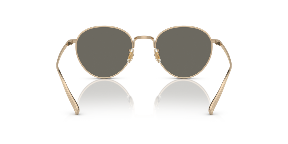 Sie Oliver Peoples Rhydian mit Gold Gestell und Grau Gläsern - Das Bild 5