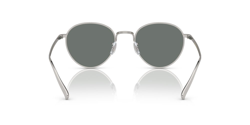 Sie Oliver Peoples Rhydian mit Silber Gestell und Blau Gläsern - Das Bild 5