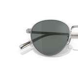 Sie Oliver Peoples Rhydian mit Silber Gestell und Blau Gläsern - Variant