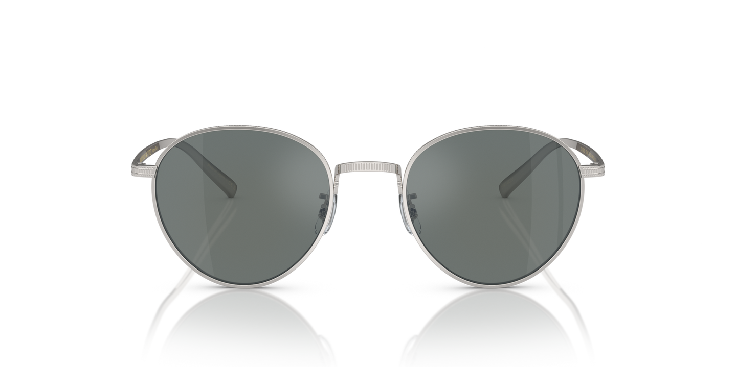 Oliver Peoples Rhydian con montatura Argento e lenti  Blu - Immagine Materiale