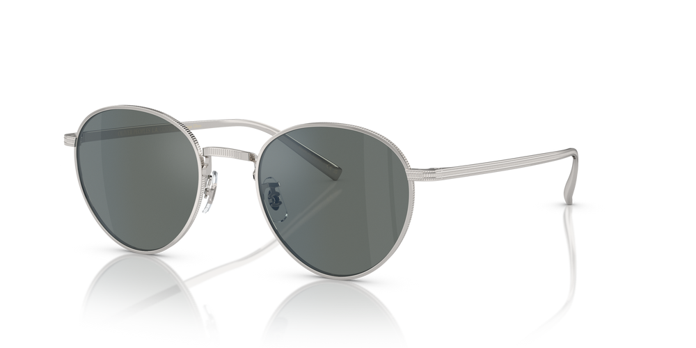 Oliver Peoples Rhydian con montura Plateado y lentes Azul - imagen 4