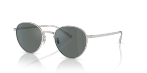 Oliver Peoples Rhydian con montura Plateado y lentes Azul - imagen 1