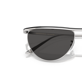 Oliver Peoples 1984C with Silver/Black frame and Grey lenses - Variant