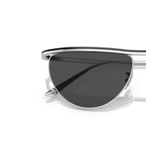 Oliver Peoples 1984C with Silver/Black frame and Grey lenses - Variant