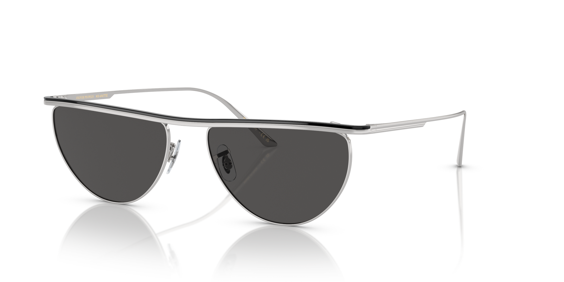 Oliver Peoples 1984C with Silver/Black frame and Grey lenses