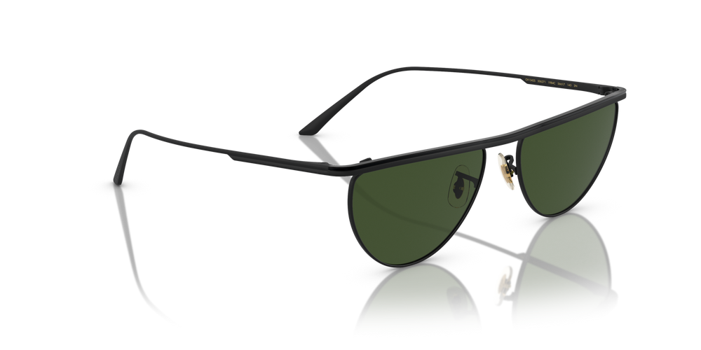 Oliver Peoples 1984C with Matte Black frame and Green lenses - image 3