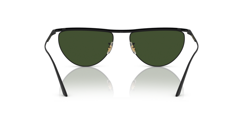 Oliver Peoples 1984C avec une monture Noir mat et des verres Vert - image 5