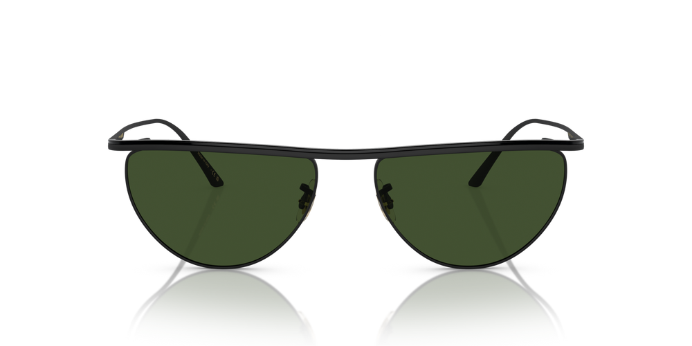 Oliver Peoples 1984C with Matte Black frame and Green lenses - image 2