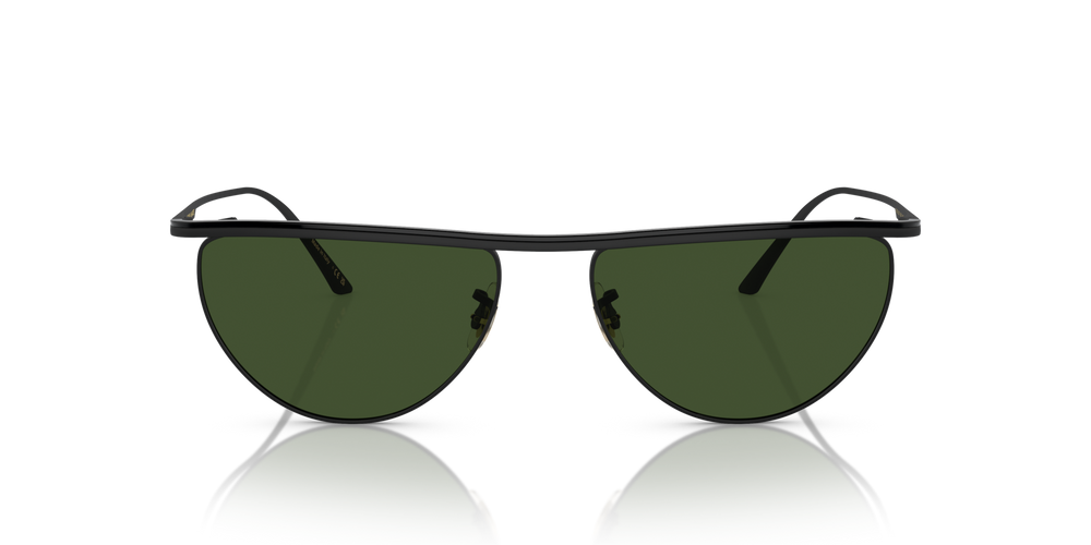 Oliver Peoples 1984C with Matte Black frame and Green lenses - image 2
