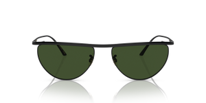 Oliver Peoples 1984C with Matte Black frame and Green lenses - image 2